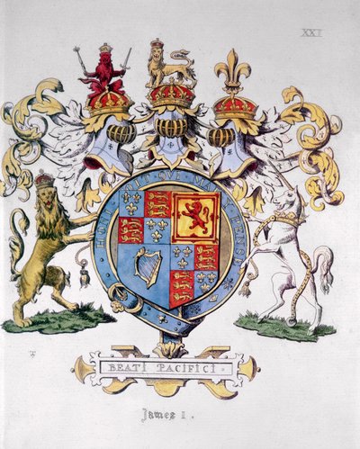 Wappen von König James I. von England von Unbekannt Unbekannt